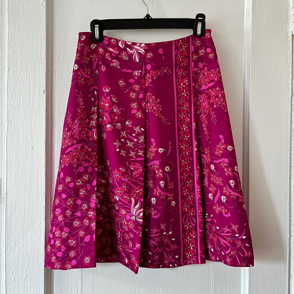 Vintage Emilio Pucci Silk Skirt
